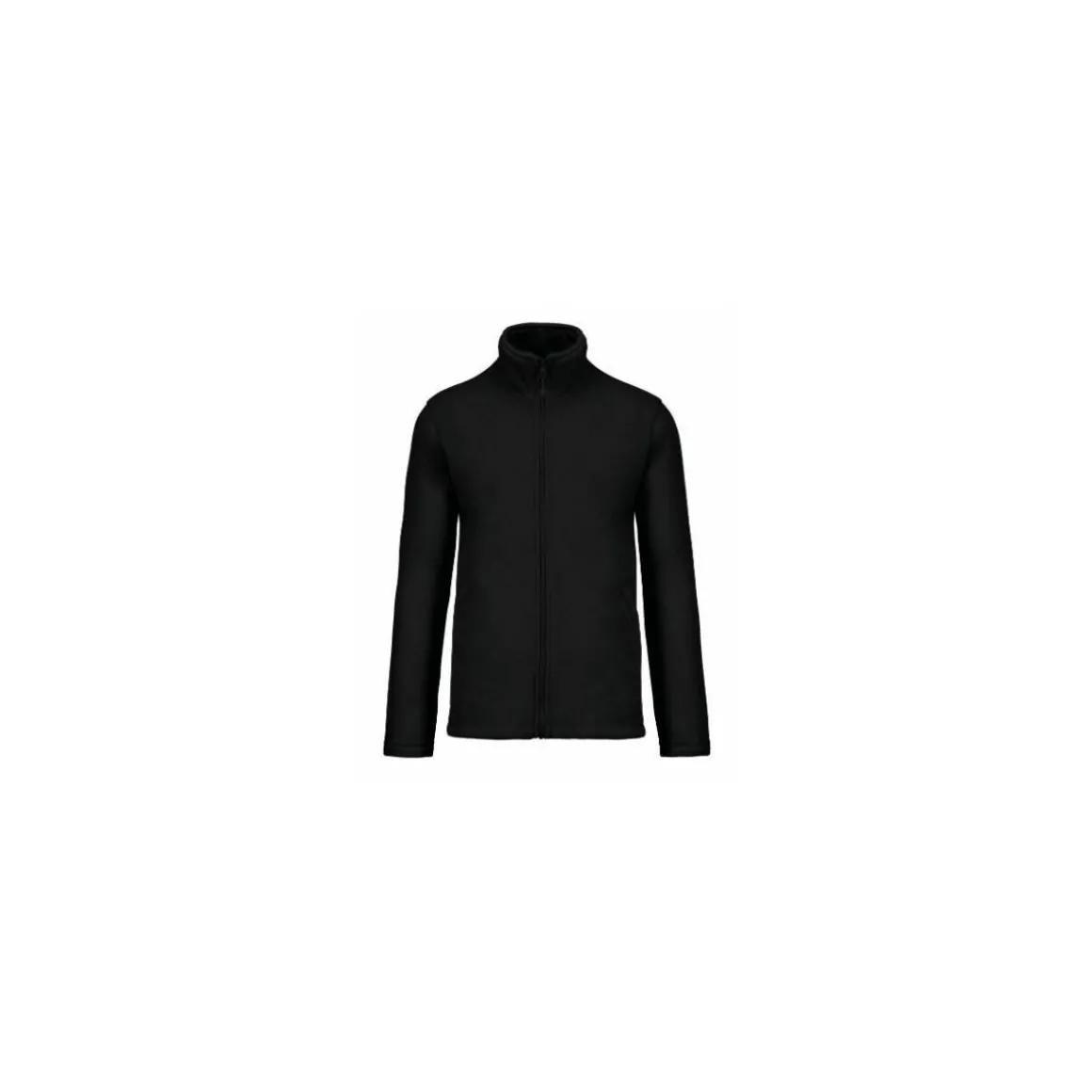 Polaire homme manches longues noire taille M
