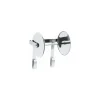 Porte-rolls inox position haute