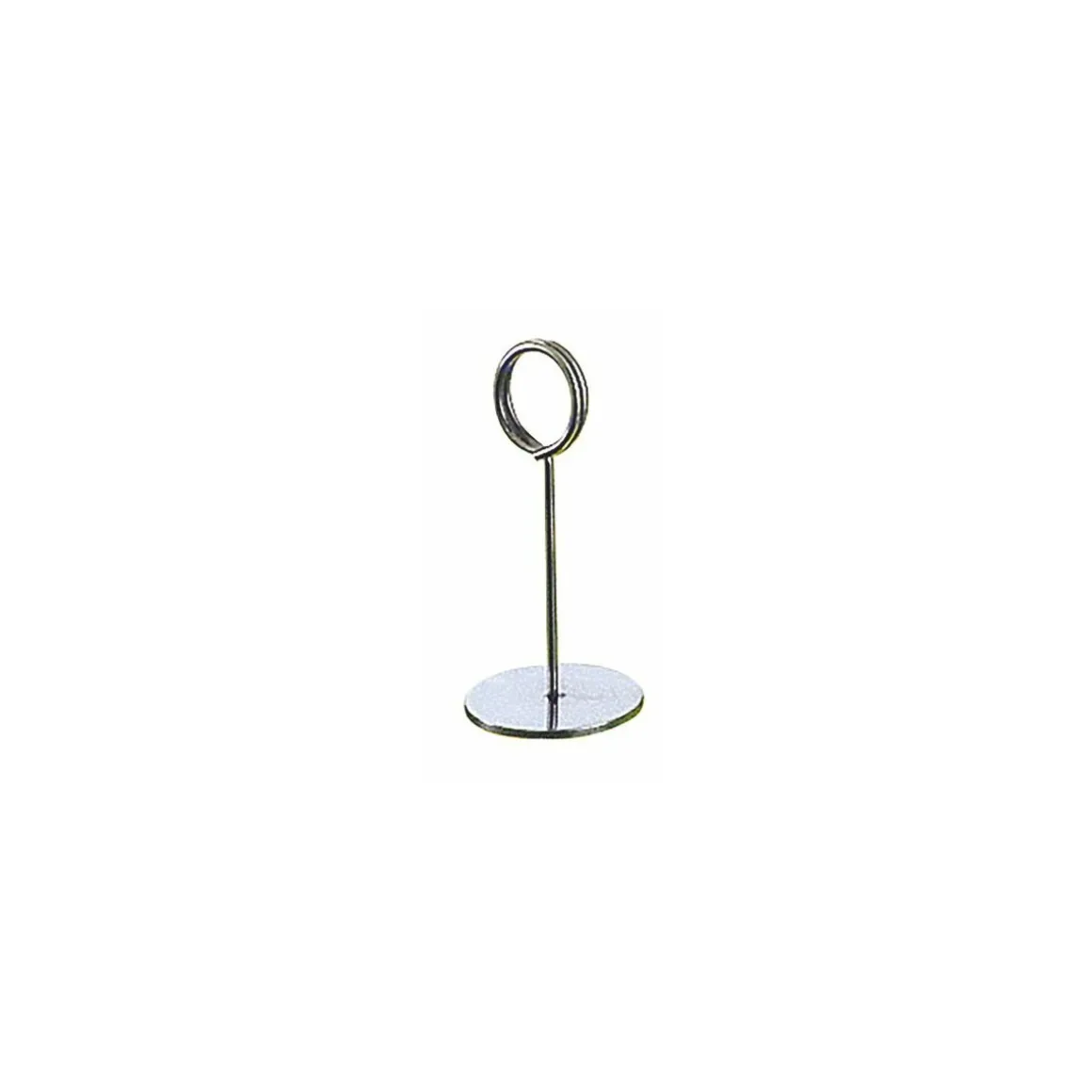 Porte étiquette inox à pied 7 cm - par 10