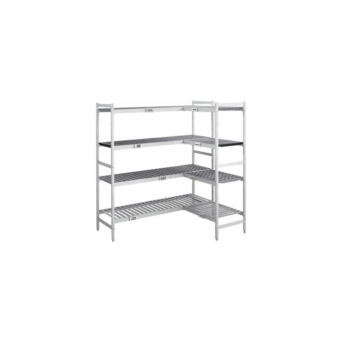 Porte étiquette pour rayonnage Fermostock 6611 - 6811