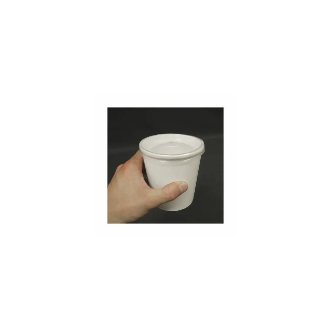 Pot carton blanc 480 ml - par 25