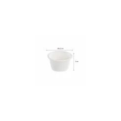 Pot à sauce bagasse 6 cl - par 100