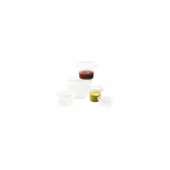 Pot transparent renforcé PP 8 cl - par 100