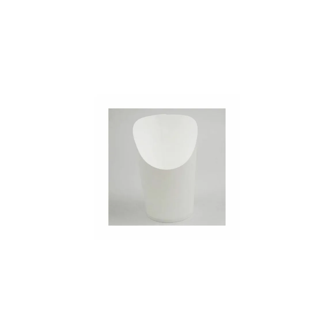 Pot à wrap carton blanc 6 x 6 x 12 cm - par 50