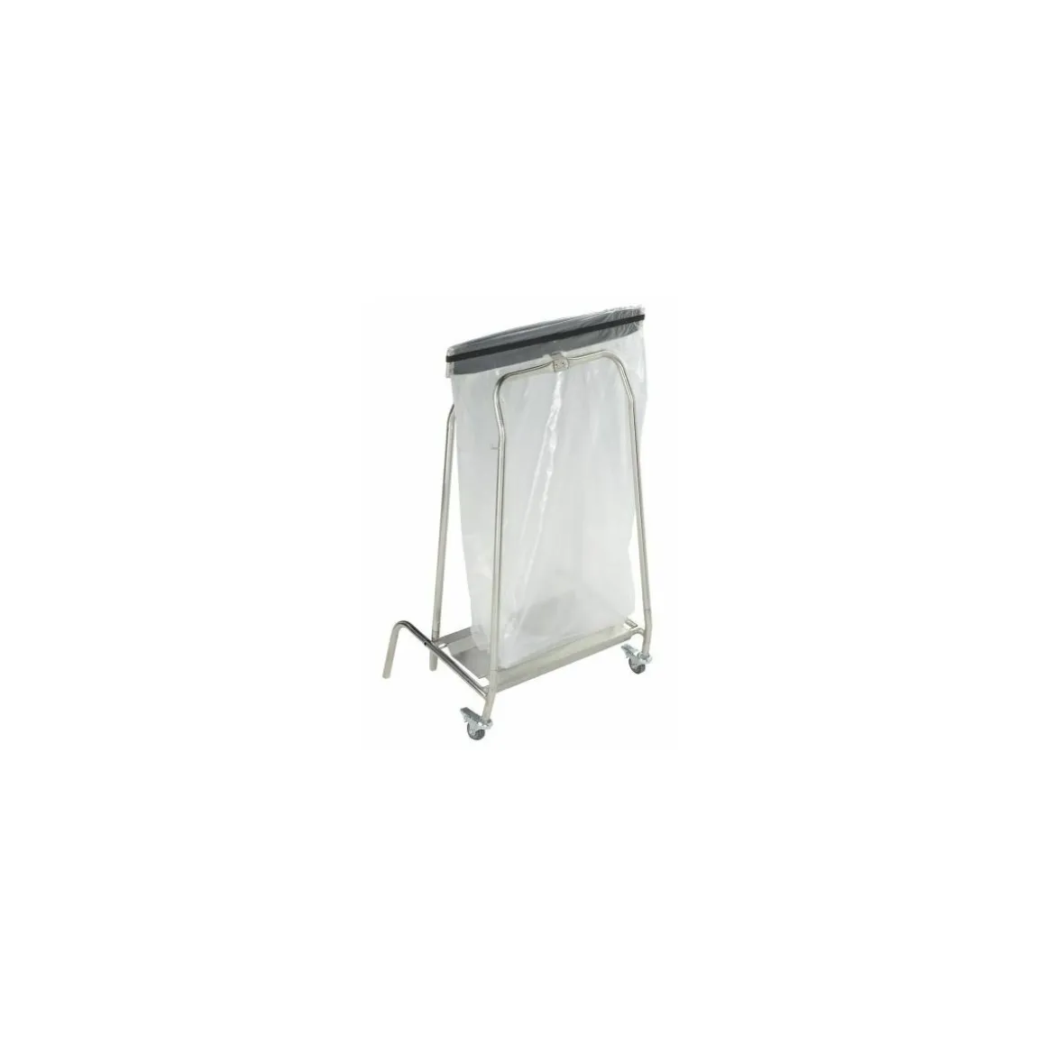 Poubelle à clapet Hermix pour sac 110 L