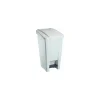 Poubelle mobile à pédale Mobily blanc 60 L