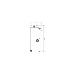 Poussoir hydraulique 40 L Villa 40 400 V triphasé