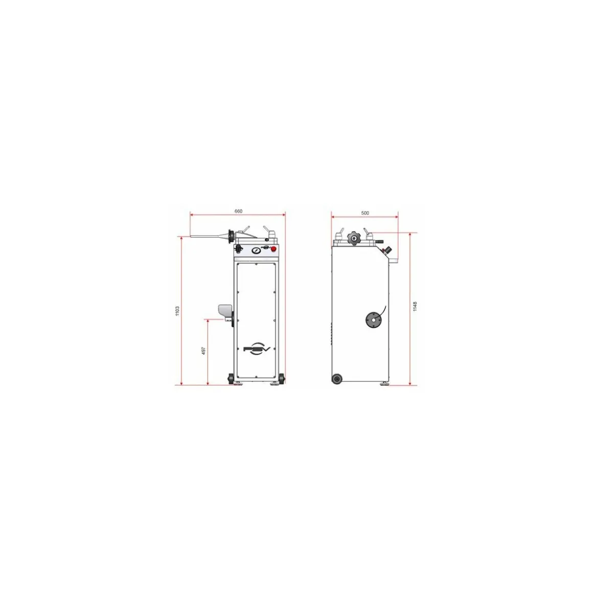 Poussoir hydraulique VILLA 25