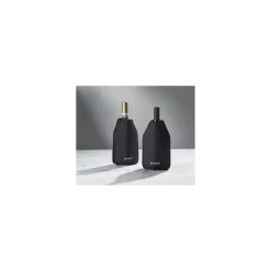 Rafraichisseur à vin housse noire pour bouteille de 75 cl