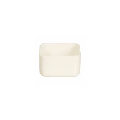 Ravier carré mekkano ivoire 7,5 x 7,5 x 4,3 cm 13 cl - par 6