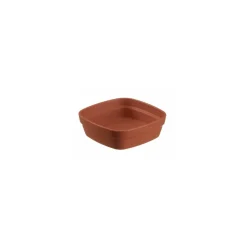 Ravier carré Terracotta Liliroc 11 x 11 cm - par 24