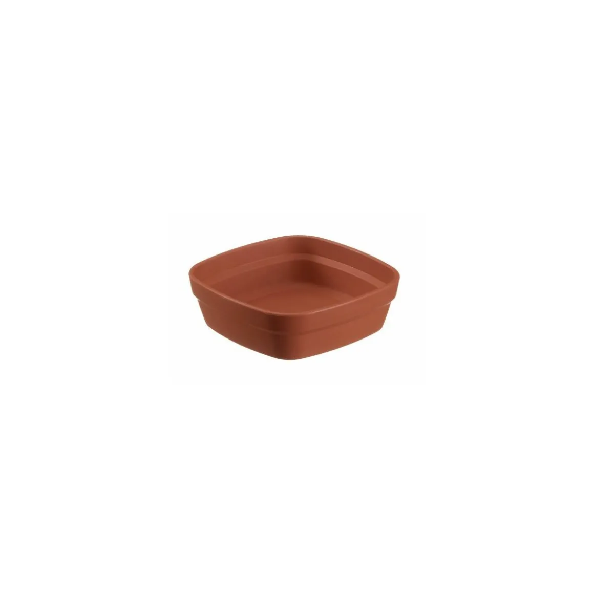Ravier carré Terracotta Liliroc 11 x 11 cm - par 24