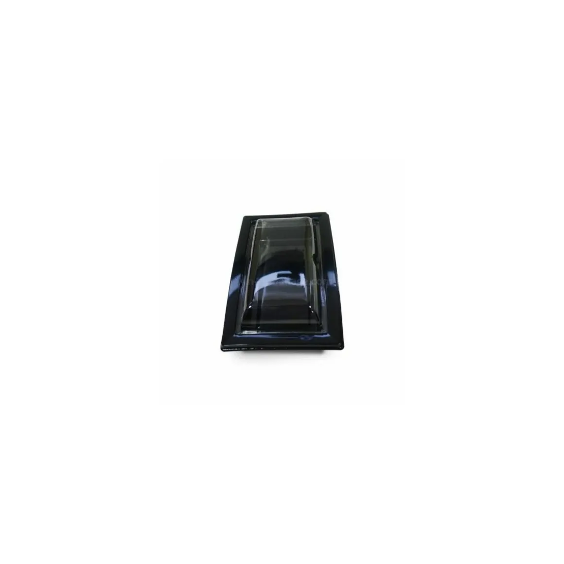 Ravier noir sushi et produits frais Quadripack + couvercle 17 x 10,5 cm - par 25