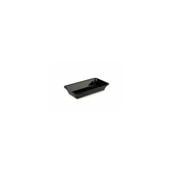 Ravier plexi GN 1/3 noir H. 5 cm 32,5 x 17,6 cm