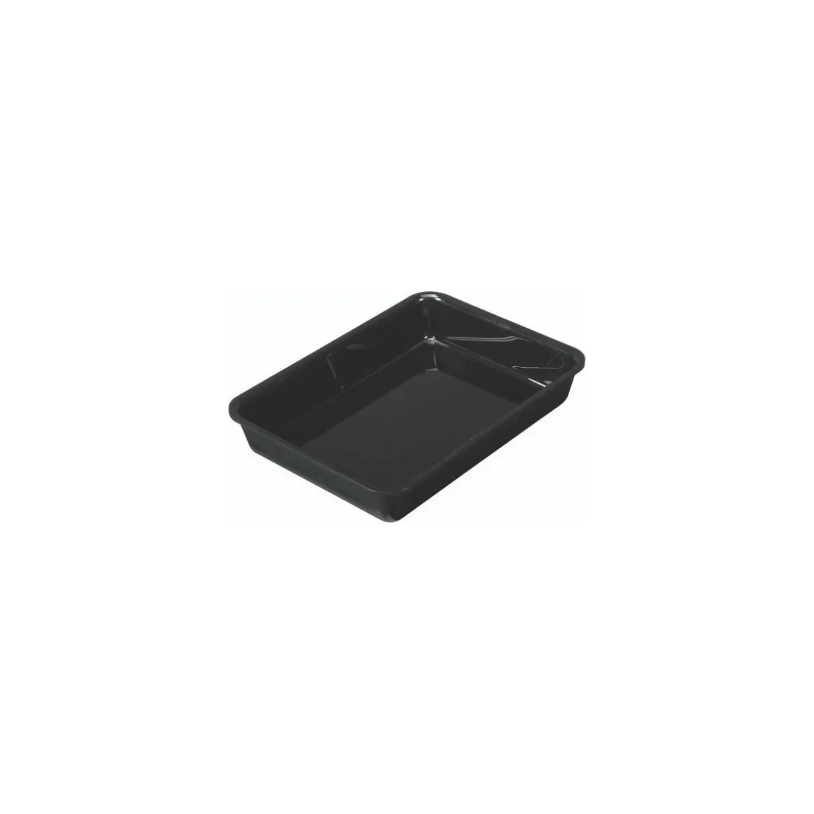 Ravier plexi GN 1/5 noir H.4 cm 26,5 x 20 cm