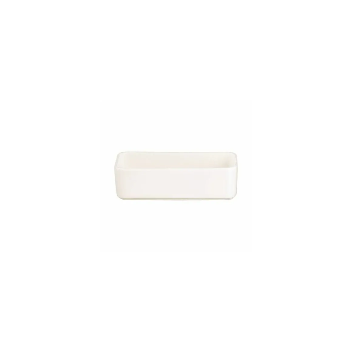 Ravier rectangulaire mekkano ivoire 7,5 x 1,5 x 4,3 cm 28 cl - par 6