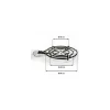 Réchaud à paella ø 80 cm avec thermocouple et piètement Garcima