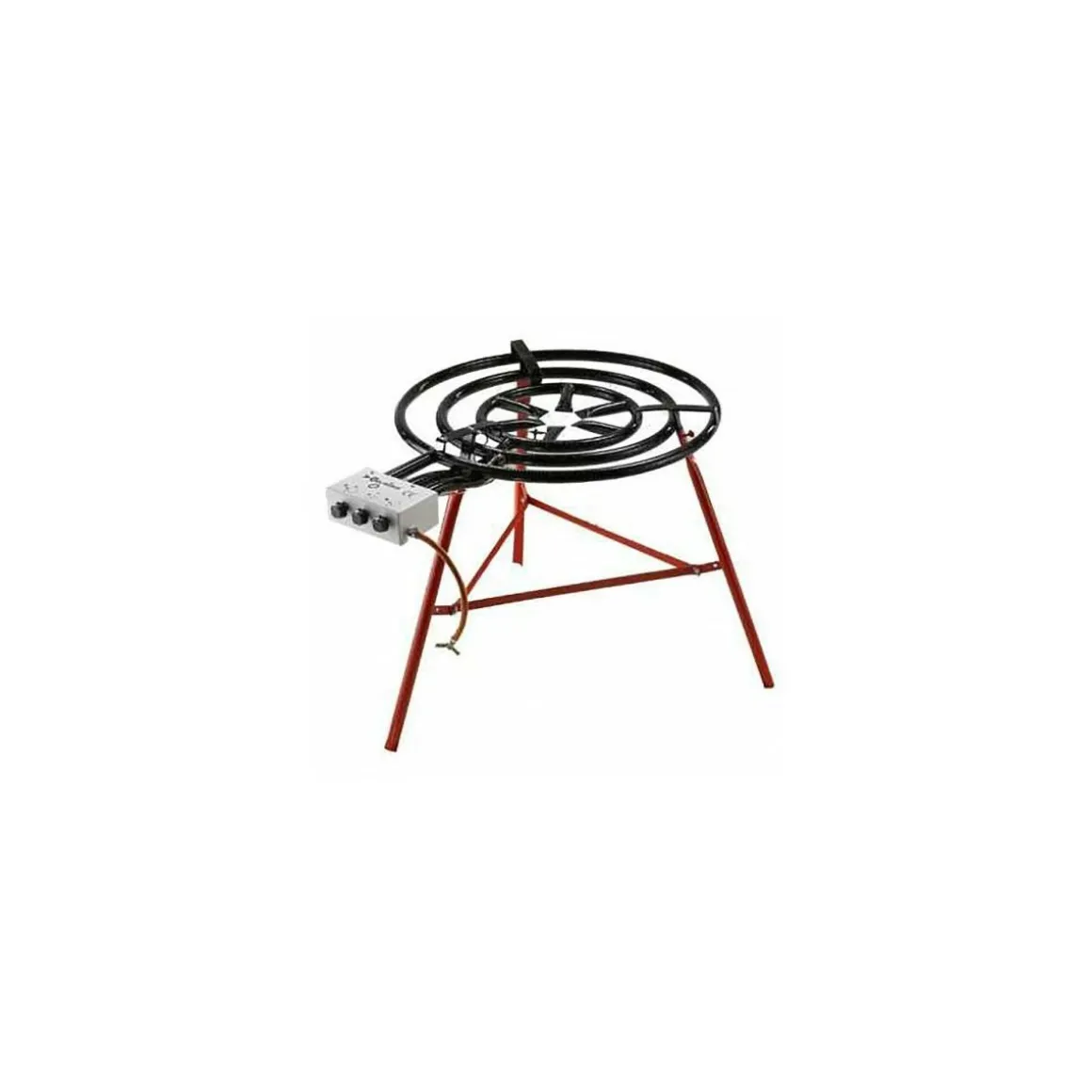 Réchaud à paella ø 80 cm avec thermocouple et piètement Garcima