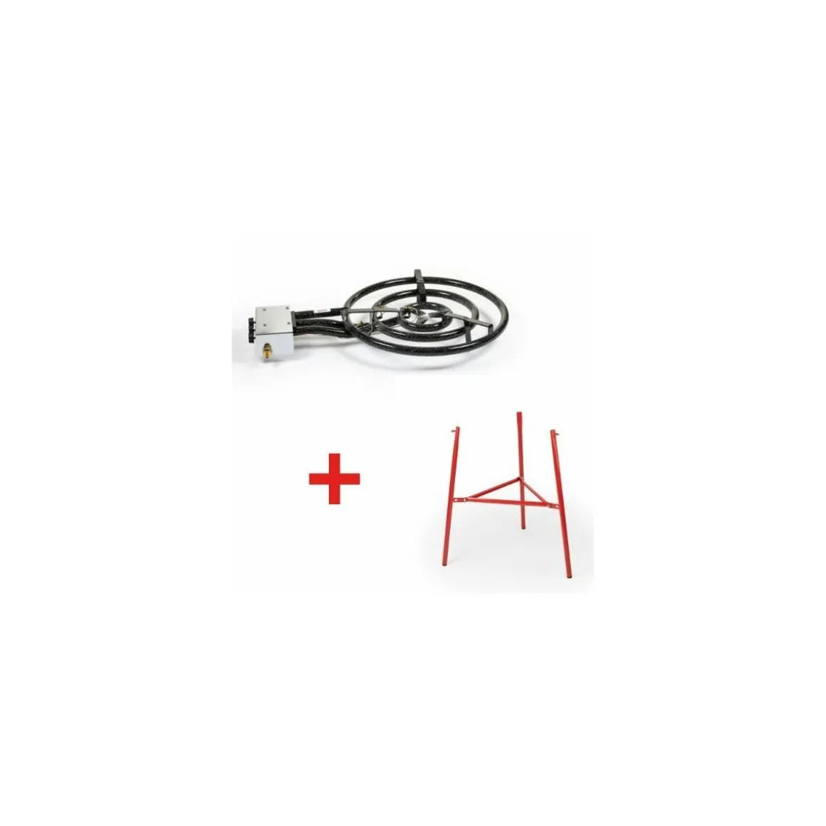 Réchaud à paella Pro ø 60 cm avec thermocouple et piètement Garcima