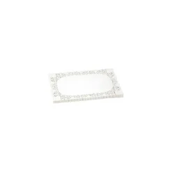 Rectangle dentelles papier blanc 37 x 26 cm - par 250