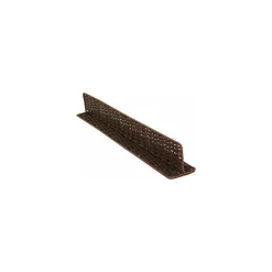 Réglette support couleur chocolat 75 x 11,5 x 15 cm