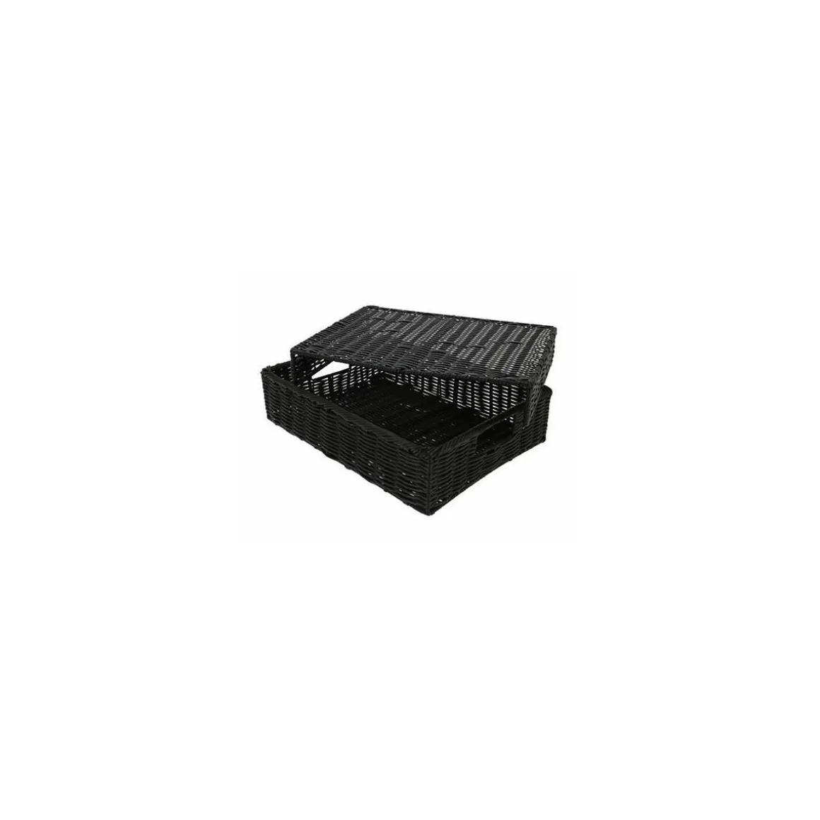 Réhausse faux fond Carita PP armature époxy noir 38 x 28 x 6,5 cm