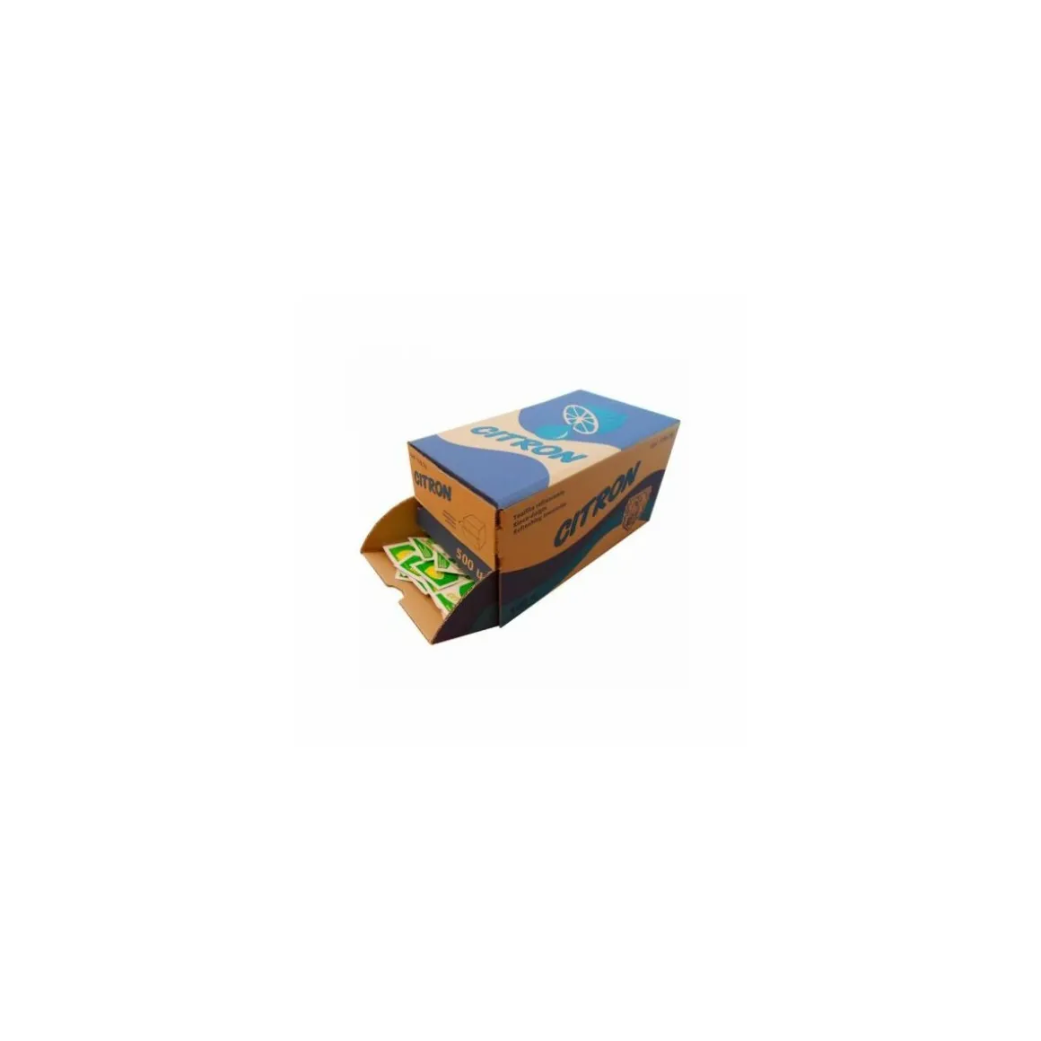 Rince-doigts rafraîchissant citron 6x8 cm- par 500