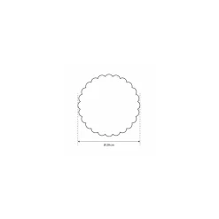 Rond patissier festonné ø 290 mm - par 250