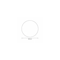 Rond pâtissier carton or extra-fort ø 24 cm - par 100
