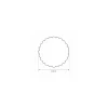 Rond pâtissier festonné ø 250 mm - par 250
