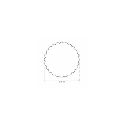 Rond pâtissier festonné ø 250 mm - par 250