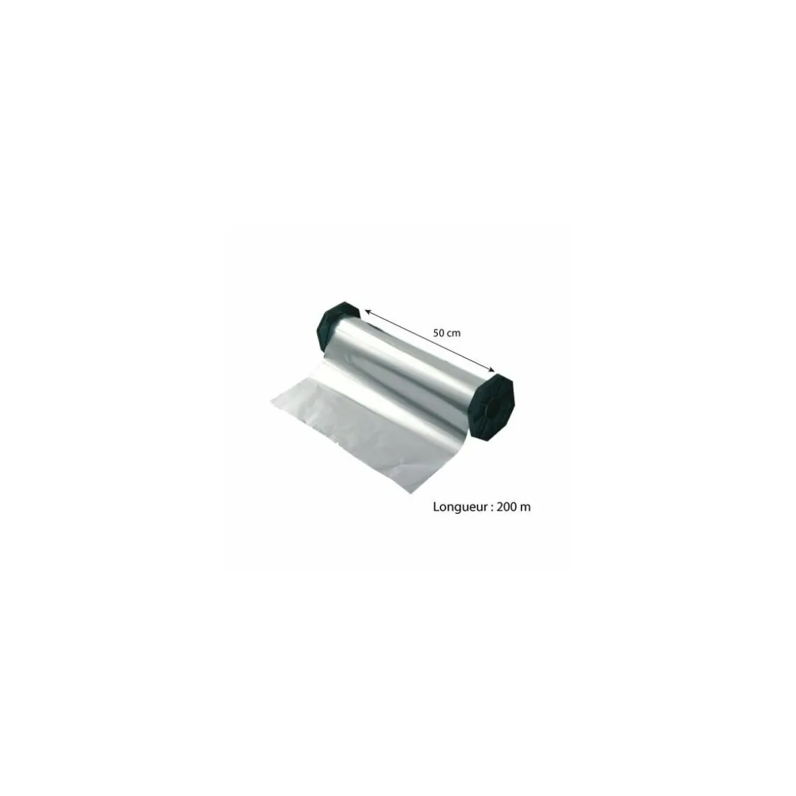 Rouleau aluminium 50 cm x 200 m - par 3