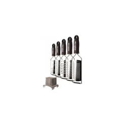 Râpe lame coupe large Gourmet noire