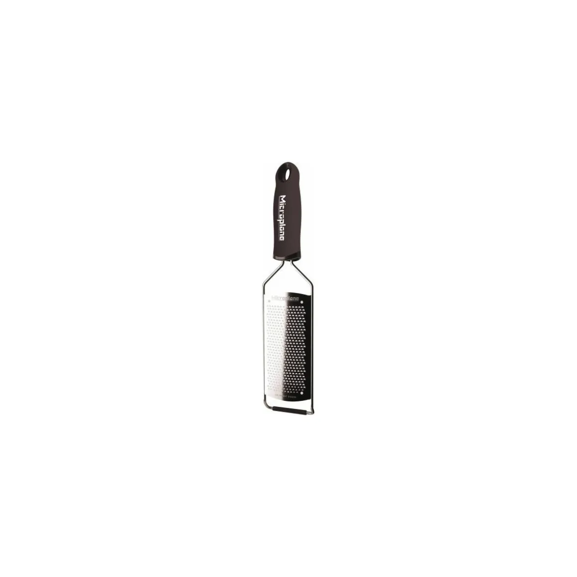 Râpe lame grains fins gourmet noir 31,5 cm