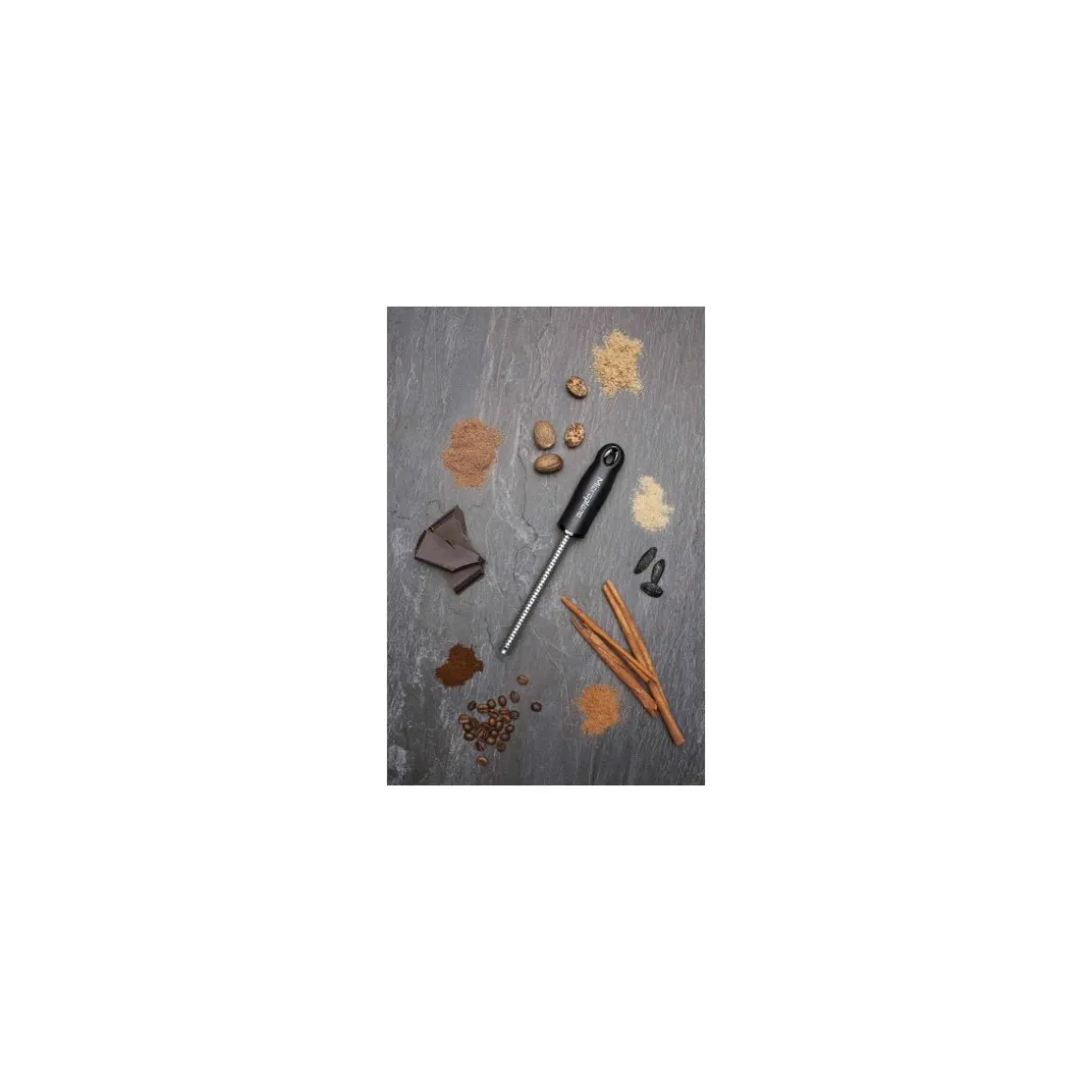 Râpe à épices premium noir Microplane 21,5 x 3 x 2 cm