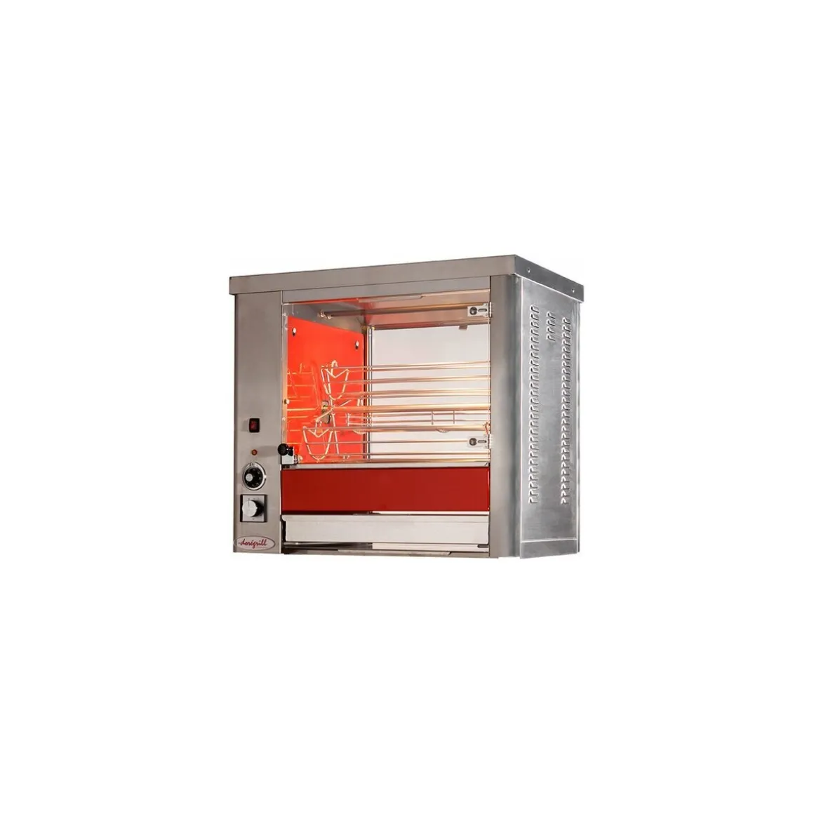 Rôtissoire Nantaise 12 volailles RB12 rouge