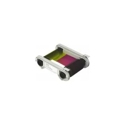 Ruban d'impression couleurs imprimantes Edikio Flex et Duplex carte PVC