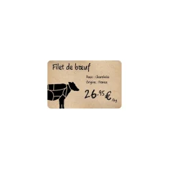 Ruban d'impression noir imprimante Edikio Access carte PLA/Bois