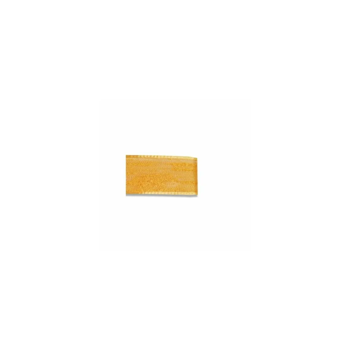 Ruban voile jaune 16 mm x 20 m - à l'unité