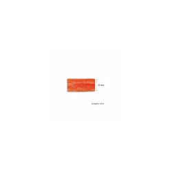 Ruban voile orange 25 mm x 20 m - à l'unité
