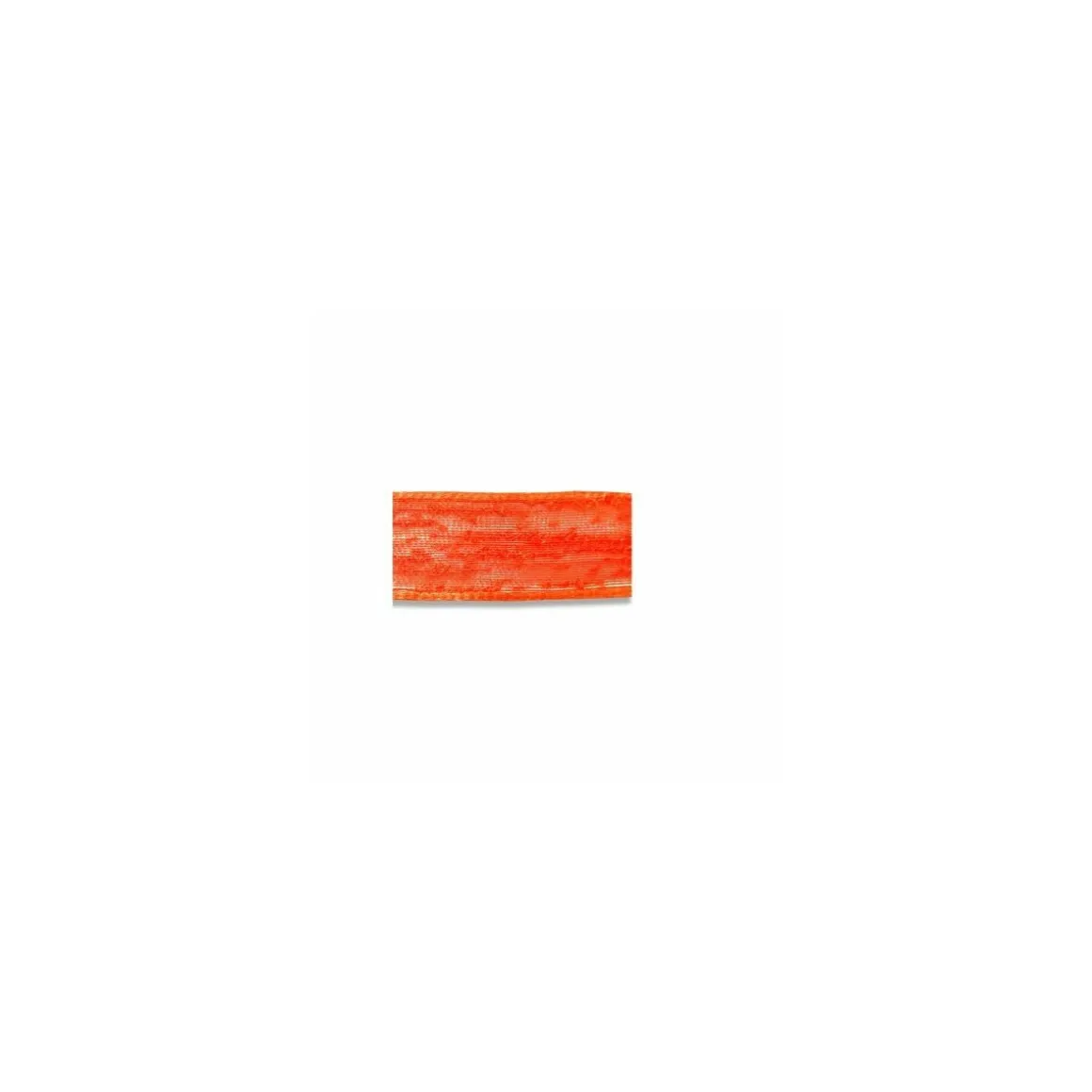 Ruban voile orange 25 mm x 20 m - à l'unité