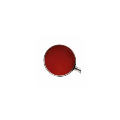 Sac bouteille kraft rouge vergé 14 + 8 x 39 cm - par 50