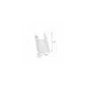 Sac bretelles blanc PEBD 50 µ - 50 x 30 + 14 cm - par 500