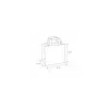 Sac cabas traiteur plastique avec renfort de fond 22 x 21 x 28 cm - par 25