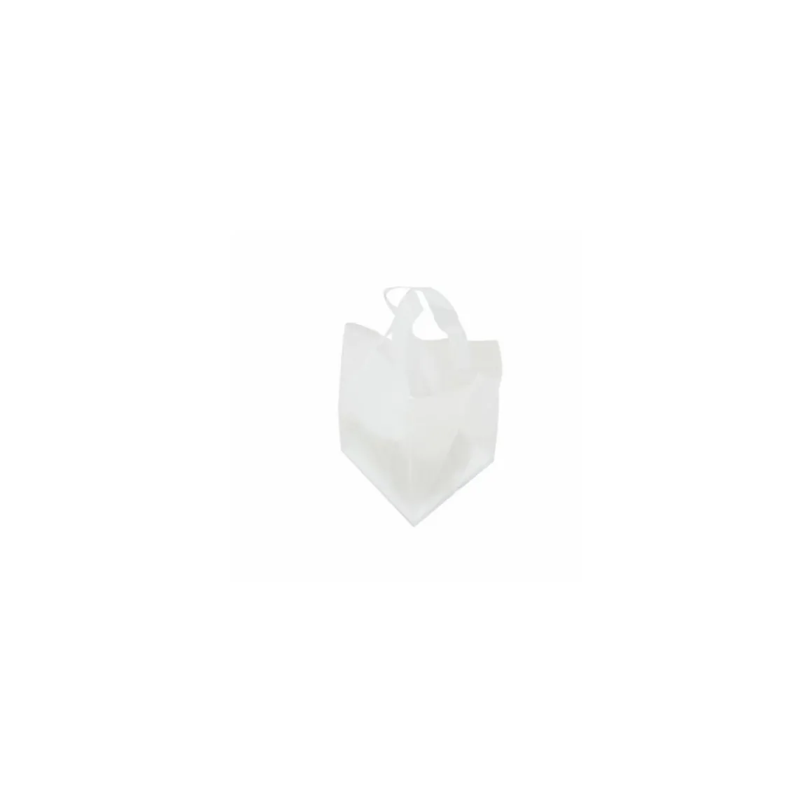 Sac cabas traiteur plastique avec renfort de fond 32 x 22 x 30 cm - par 25