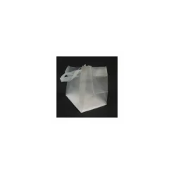 Sac cabas traiteur plastique avec renfort de fond 32 x 22 x 30 cm - par 25