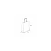 Sac cabas vert acidulé à poignées torsadées 35 x 14 x 40 cm - par 50
