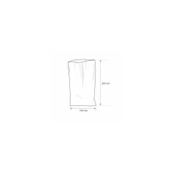 Sachet cellophane plat 10 x 20 cm - par 100