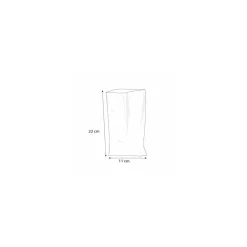 Sachet cellophane plat 11 x 22 cm - par 100