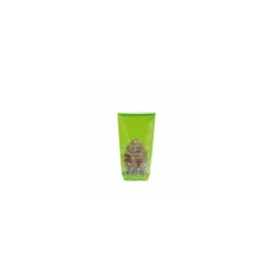 Sachet confiseur fond carton JOYEUSES PAQUES VERT 12 x 27,5 cm - par 100